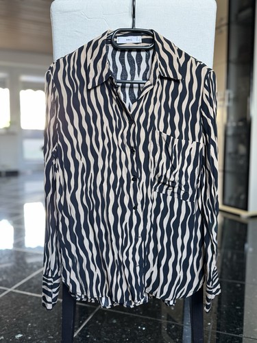 Mango mng damen bluse zebra - mng,