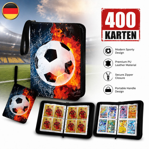 Trading card album - trading, fussball