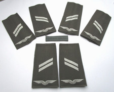 3 Paar Konvolut Rangabzeichen