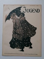 ORIGINAL Zeitschrift JUGEND Hirth 1900 Nr. 5 - guter Zustand nach 120 Jahren!