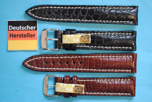 Echt kroko uhrenarmband - kroko, 20