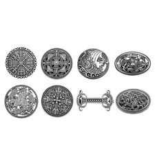 8pcs Wikinger Brosche Fibel