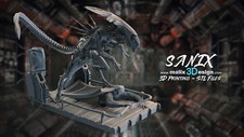 Alien Queen Figurine 3D-Druck