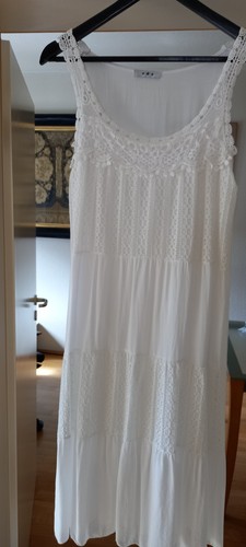 Häkelkleid viskose strand - häkelkleid,