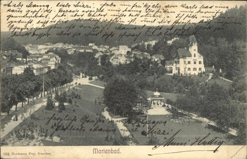 Marienbad tschechien boehmen - marienbad,