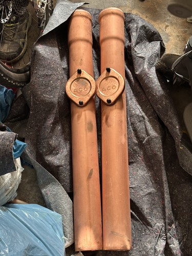 Kupfer standrohr mit - kupfer,
