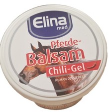 Elina med Pferdebalsam Chili