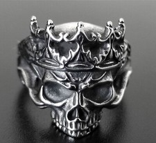 Totenkopf Ring Edelstahl