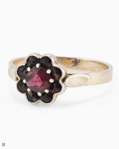 Vintage ring blütenform - ring, in