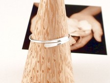 Ring 925 Sterling Silber schmal filigran Gr. 48 - 60 Neu