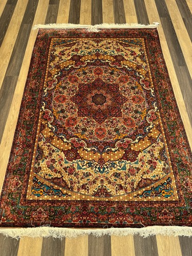 Luxus blumen teppich 120x180cm - blumen,