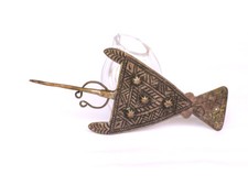 Fibel Amulett Schmuck Berber Touareg Antikes Stück!