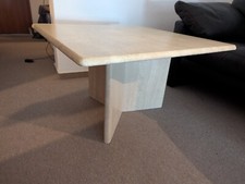 Marmortisch Travertin, zweiteilig