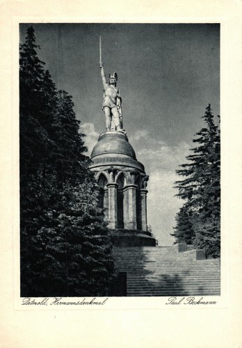 Detmold hermannsdenkmal 1968 - detmold,,