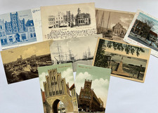 Wismar * 9 AK ab 1898 (!!!) * Sammlung * Hafen * Segelschiffe * Alter Schwede