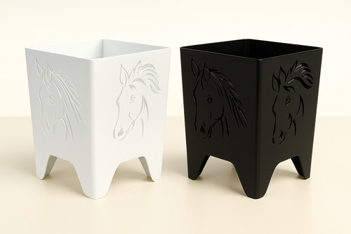 Windlicht pferd metall - windlicht,