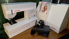 Gritzner 1037 (Pfaff) mit DFT-system Freiarm Flachbett Nähmaschine Top-Zustand