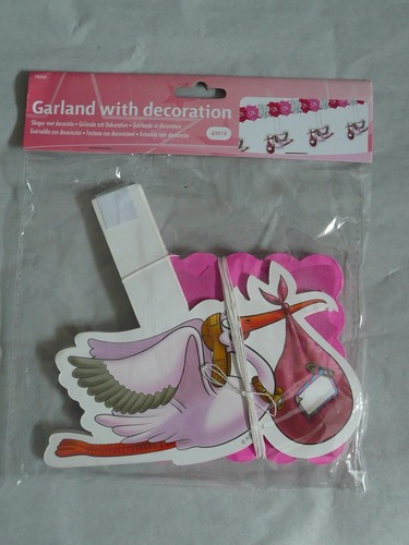 Rosa papier girlande girl - papier-girlande, "girl"