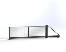 Freitragend Schiebetore Hoftor