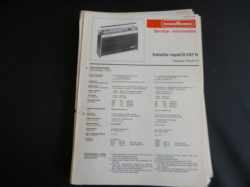 Original service manual - original,