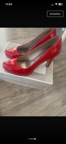 Tamaris absatzschuhe rot - tamaris,
