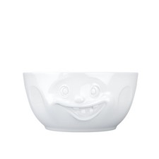 TV Tassen Schüssel weiß