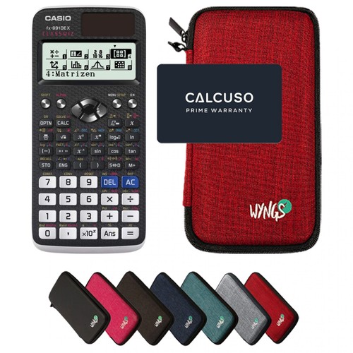 Casio 991de inkl - x,