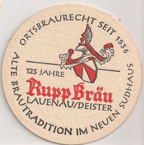Rupp bräu lauenau alter - rupp,