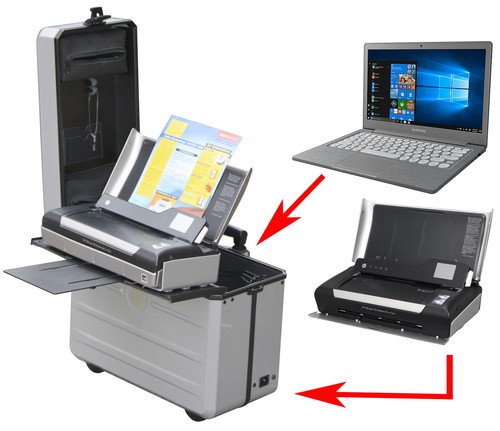Trolley notebookkoffer parat - trolley,