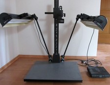 Kaiser RB5000 Repro Fototechnik Gerät kompl. Kameraarm & Leuchten sehr gut erh.