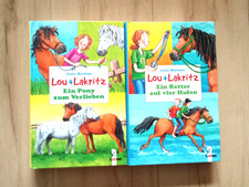 2 Kinderbücher Julia Boehme - Lou + Lakritz Mädchen Pferd Pferde Loewe Verlag