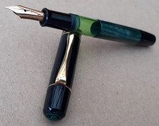 Pelikan, Füllfederhalter, Füller, Kolbenfüller, 100 N, 585 Gold, Günther Wagner