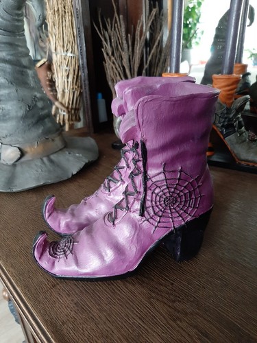 Maxx hexenstiefel lila - tk,