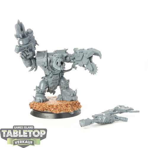 Orks ork warboss with - warboss, attack
