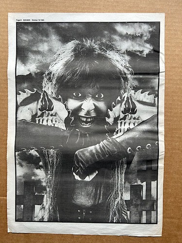 Wasp blackie lawless poster - wasp,