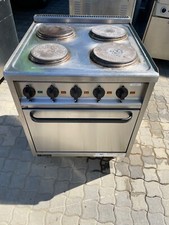 EKU Elektro Herd 4 Platten 10,6kw 70x75x85cm Model 701-E-4 mit Backrohr