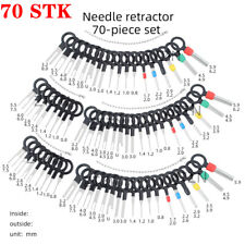 70tlg Stecker Entriegelungswerkzeug Set KFZ Auspinwerkzeug ISO Pin Lösewerkzeug