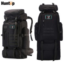 HUNTVP 70L 100L Rucksack Wanderrucksack Trekking Outdoor Camping Reiserucksack 