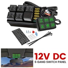 6 Gang Schaltpanel Schalter Schalttafel für LKW, ATV, UTV, Boote, SUV ,Wohnwagen