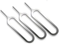 3x Sim Karten Pin Nadel Öffner Stift SlotTool iPhone Samsung Huawei LG Sony Xia