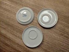 Kahla FIVE SENSES  3 x Kombi Untertasse Espresso 11 cm  weiß