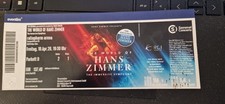 Hans Zimmer konzert "The World