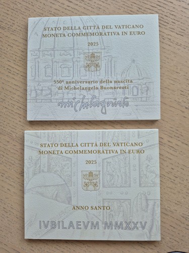 Euro vatikan 2025 folder - vatikan,