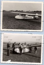 2x Segelflugzeug Segelflieger