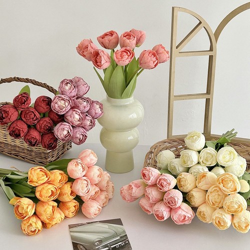 Künstlicher tulpenstrauß - tulpenstrauß, 9