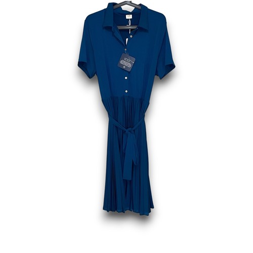 Via milano kleid petrol kurzer - via,
