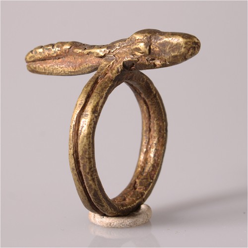 13672 senufo bronze ring - 13672,