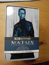Matrix 1-4 Film Library Case 4K + Blu-ray Steelbook) Deja Vu Collection DEUTSCH