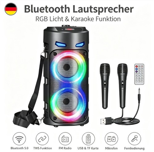 Bluetooth lautsprecher 2000w - bluetooth,