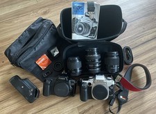 Kellerfund: Canon EOS 50E, Canon EOS 1000F + 3x Objektiv + Zubehör